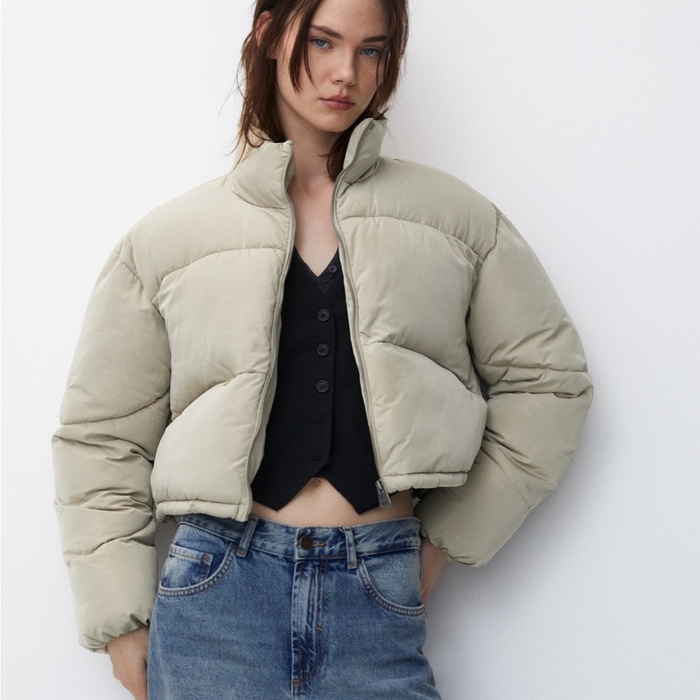 Cropper Puffer Jacket